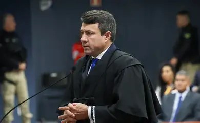 Brasília (DF) 02/09/2025 - Advogado durante sessão do STF de julgamento de Jair Bolsonaro e de mais sete réus da trama dos ataques golpistas. Foto: Gustavo Moreno/STF