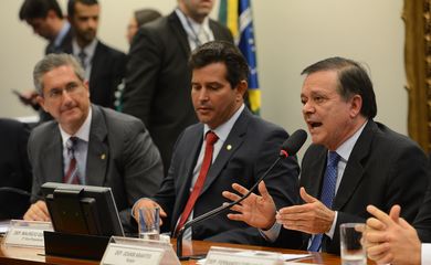 Brasília -O relator da comissão especial que vai analisar a denúncia apresentada à Câmara dos Deputados contra a presidente Dilma Rousseff, por crime de responsabilidade, Jovair Arantes, fala na instalação da comissão  (Fabio Rodrigues