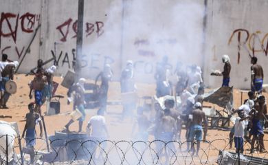 Detentos entram em confronto na Penitenciária Estadual de Alcaçuz, no Rio Grande do Norte 