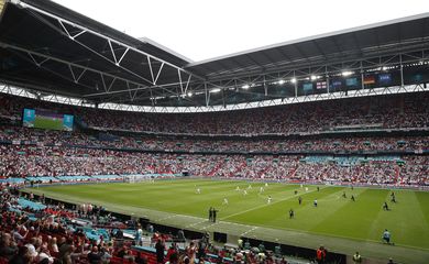 Partida Inglaterra x Alemanha em Wembley - Eurocopa