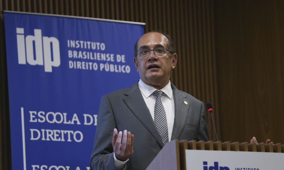 Brasília - O ministro do Supremo Tribunal Federal, Gilmar Mendes, participa do seminário sobre a subtração internacional de crianças (José Cruz/Agência Brasil)