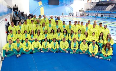 equipe natação, jogos pan-americanos