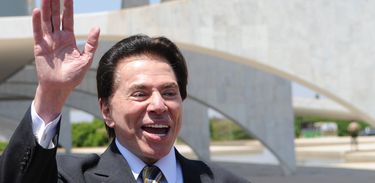 Silvio Santos no Palácio do Planalto