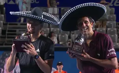 Marcelo Melo é campeão do ATP 500 em Acapulco nas duplas ao lado de Zverev, brasileiro fatura taça no México. Foto: ZDL/Divulgação