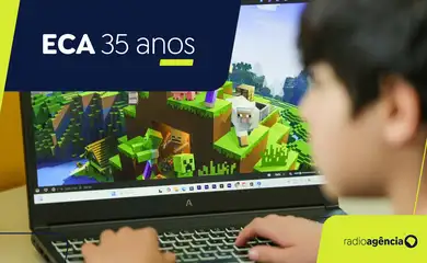 Brasília (DF), 11/07/2025 - Arte para matéria sobre o Estatuto da Criança e do Adolescente. Fabio Rodrigues-Pozzebom/Arte/Agência Brasil
