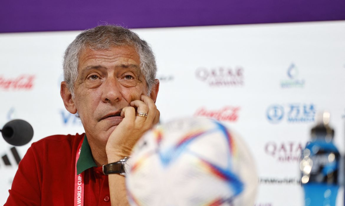 Técnico da seleção de Portugal Fernando Santos