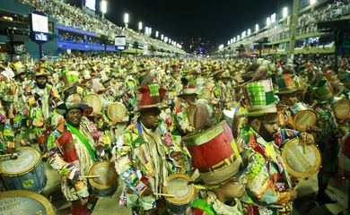 Desfile da Imperatriz Leopoldinense no Carnaval 2019 no Rio de Janeiro