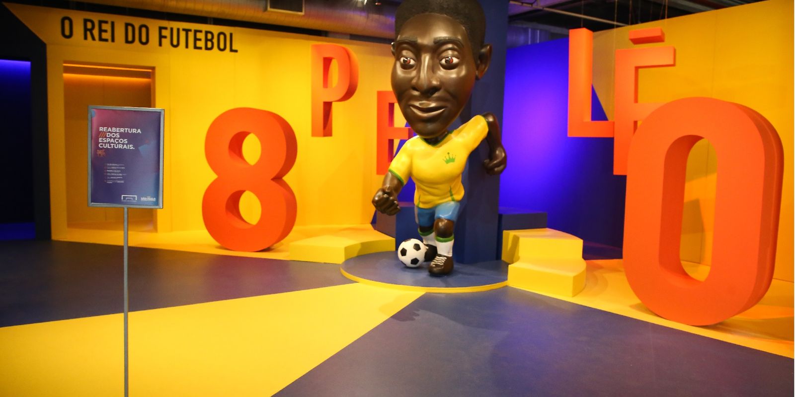 Museu do Futebol faz exposição para homenagear os 80 anos de Pelé