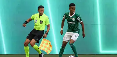 Estêvão, atacante do Palmeiras