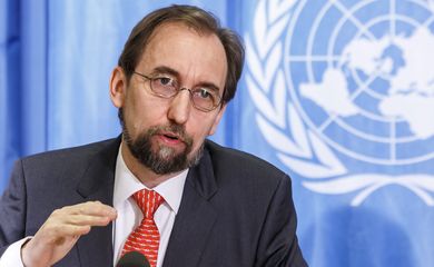 O Alto-Comissário da ONU para os Direitos Humanos, Zeid Ra’ad al-Hussein