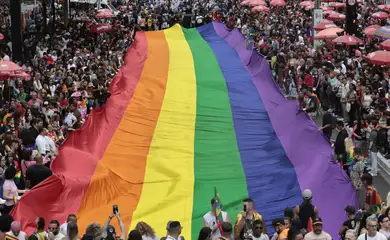 São Paulo (SP), 21/06/2025. 29ª Parada do Orgulho LGBT+. Foto: Paulo Pinto/Agência Brasil