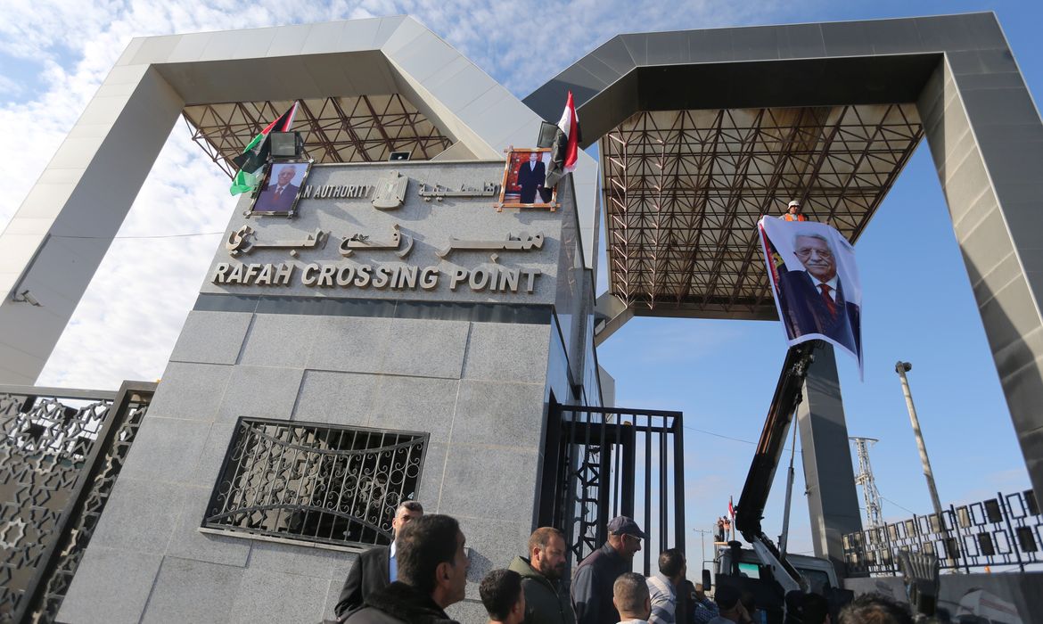 Passagem de fronteira de Rafah, entre o Egito e a Faixa de Gaza