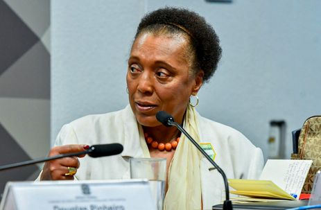 Agência Senado Brasília (DF) 23/12/2023 – Nova ministra do Tribunal Superior Eleitoral (TSE), Vera Lúcia.
Foto: Agência Senado