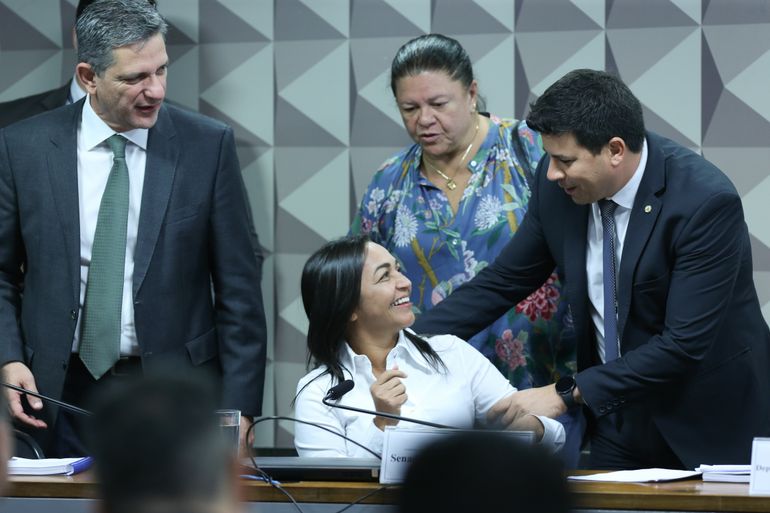 Brasília (DF) 25/05/2023 Instalação da CPMI de 08/01. Foram escolhidos, Arthur Maia como presidente e Eliziane Gama como relatora. Foto Lula Marques/ Agência Brasil.