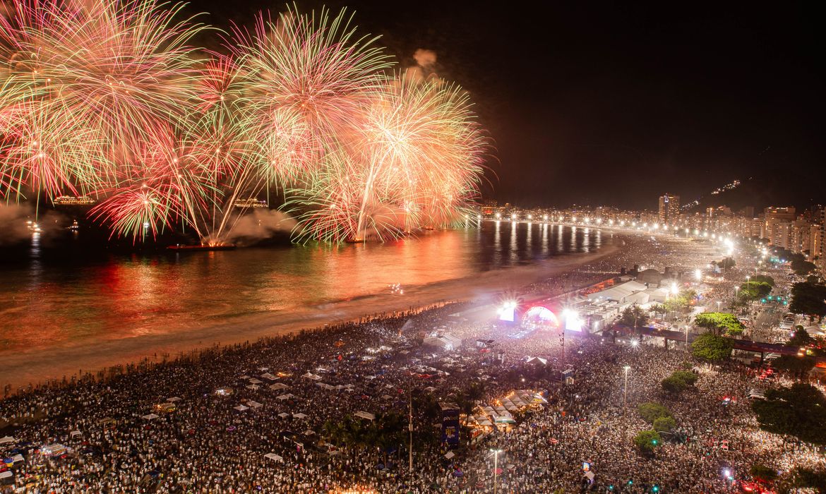 Reveillon 2024 Copacabana - Foto Gabriel Monteiro/ Riotur