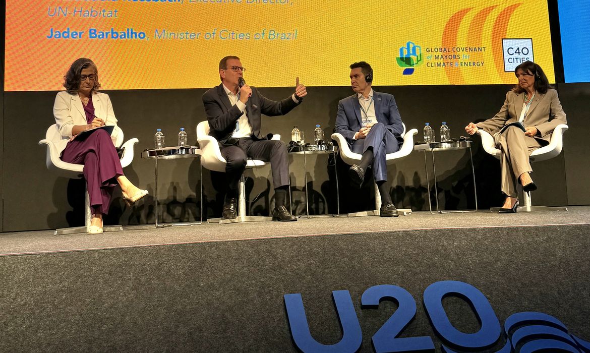 Rio de Janeiro (RJ), 16/11/2024 - Prefeito do Rio de Janeiro Eduardo Paes participa de painel no Urban20 (U20) Summit, o fórum urbano do G20. Foto: Beth Santos/Prefeitura do Rio