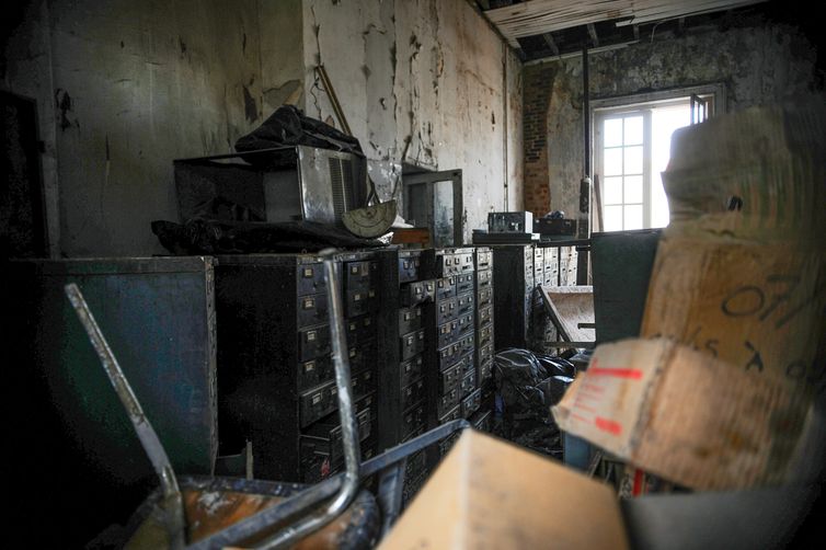 Rio de Janeiro (RJ), 11/11/2025 - Foto feita em  24/11/2014 – Prédio da antiga sede do Departamento de Ordem Política e Social (Dops), durante visita da Comissão da Verdade, em 2014, na Rua da Relação, no centro do Rio de Janeiro. Foto: Tomaz Silva/Agência Brasil