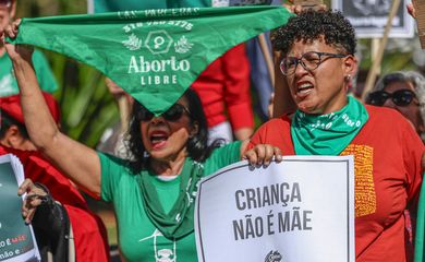 Brasília (DF) 19/06/2024 - Membros do movimento