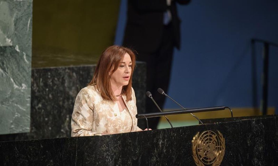 A chanceler do Equador Maria Fernanda Espinosa é eleita presidente da Assembleia Geral da ONU