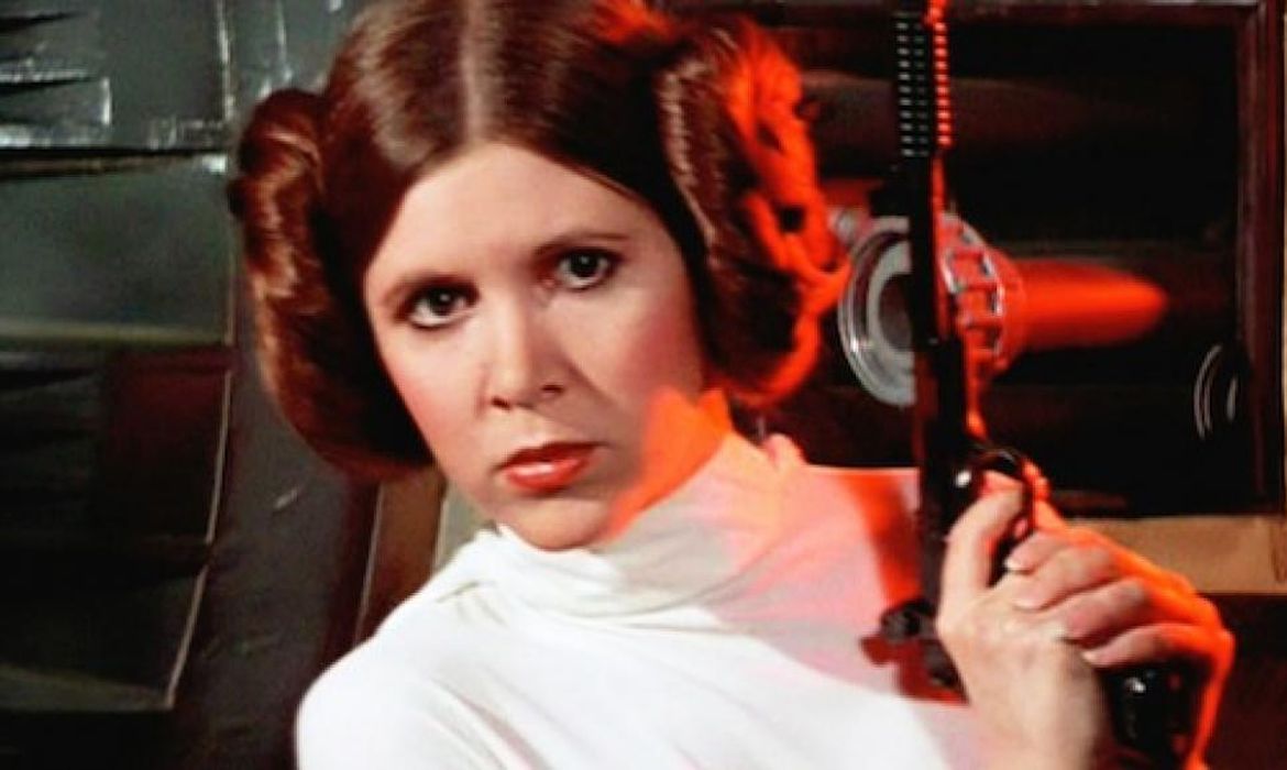 Atriz ficou famosa no papel de Princesa Leia, da saga Star Wars 
