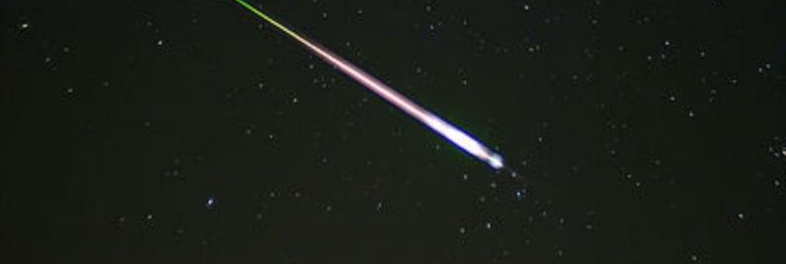 meteoro chuva cadente Abril terá chuva de meteoros