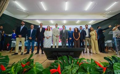 Caruaru (PE), 08/09/2025 - Cerimônia que anuncia o começo de funcionamento no canal 6 do sinal digital da cidade de Caruaru (PE) da Pref TV. A emissora passa a ser a mais nova associada à Rede Nacional de Comunicação Pública (RNCP), liderada pela Empresa Brasil de Comunicação (EBC). Foto: Shizuo Alves/MCom