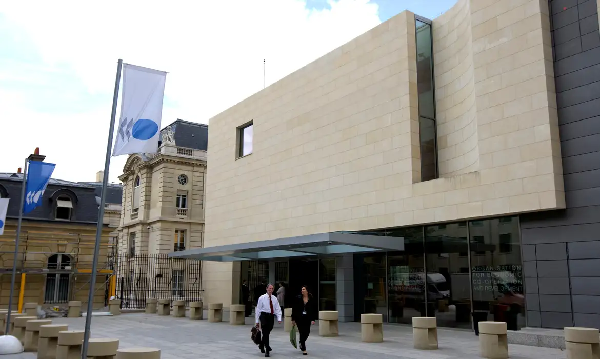 Sede da Organização para a Cooperação e Desenvolvimento Econômico (OCDE) em Paris.