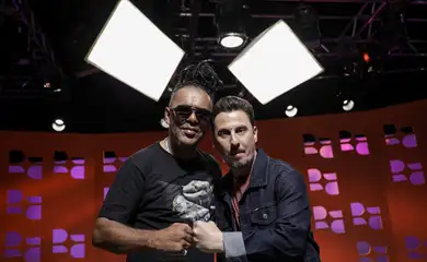 Brasília (DF) 14/11/2023 – O rapper GOG, é o convidado do programa na Empresa Brasil de Comunicação (EBC) - `DR com Demori.
Foto: Joédson Alves/Agência Brasil