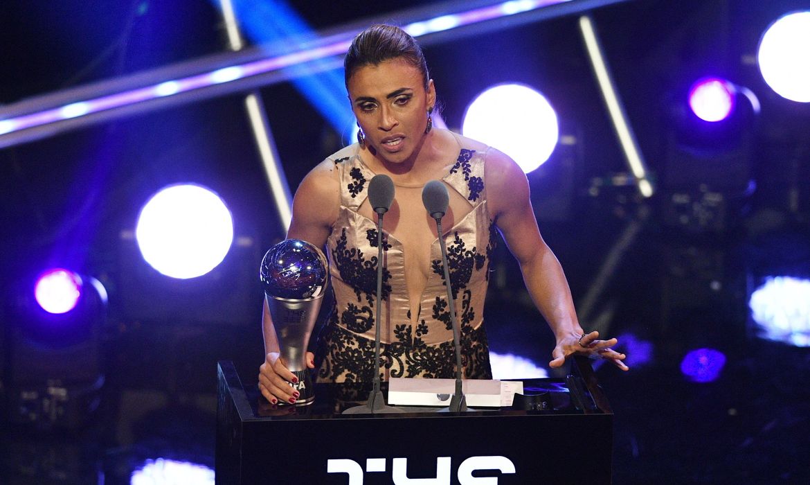 Premios ''FIFA the Best 2018'' - Marta Melhor do mundo 