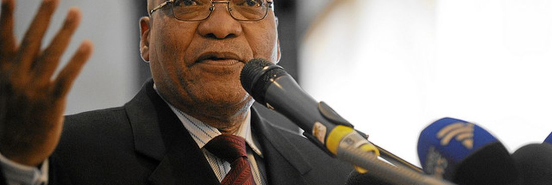 Presidente da África do Sul, Jacob Zuma