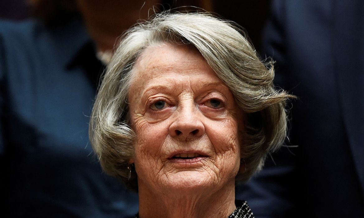 Atriz Maggie Smith 13/08/2015 Reuters/Dylan Martinez/Proibida reprodução