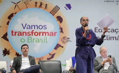 Luziânia (GO), 06/10/2025 – A ministra do meio ambiente, Marina Silva participa da 6ª Conferência Nacional Infantojuvenil pelo Meio Ambiente
Foto: Fabio Rodrigues-Pozzebom/ Agência Brasil