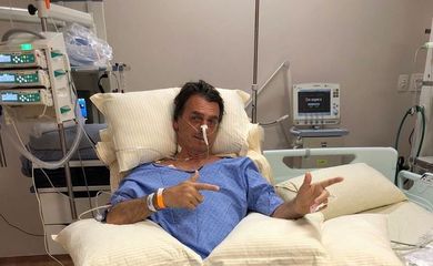 Bolsonaro no hospital