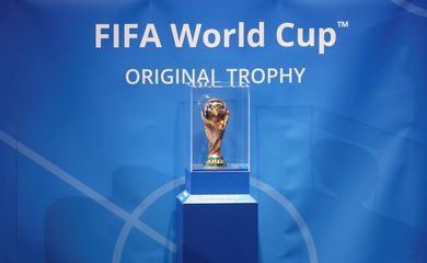 Unveiling ceremony of the FIFA World Cup Trophy in Tehran