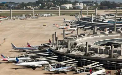 Aeroporto Internacional do Galeão – Rio de Janeiro. Foto: Daniel Basil/Gov Brasil/Wikipedia