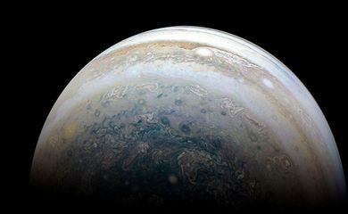 Nasa faz novo registro de Júpiter