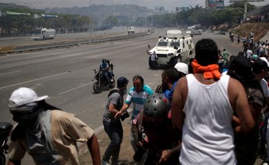 AVenezuela, manifestações, golpe