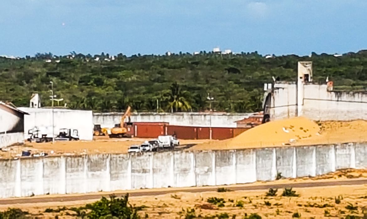 Natal - Presídio de Alcaçuz terá muros formados por contêiners (Sumaia Villela/ Agência Brasil)
