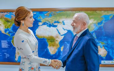 Brasília (DF), 04/10/2024 - Presidente da República, Luiz Inácio Lula da Silva, durante reunião com a Rainha da Dinamarca Mary Elizabeth Donaldson, no Palácio do Planalto. Foto: Ricardo Stuckert/PR