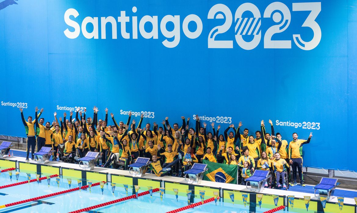 equipe natação, jogos parapan-americanos