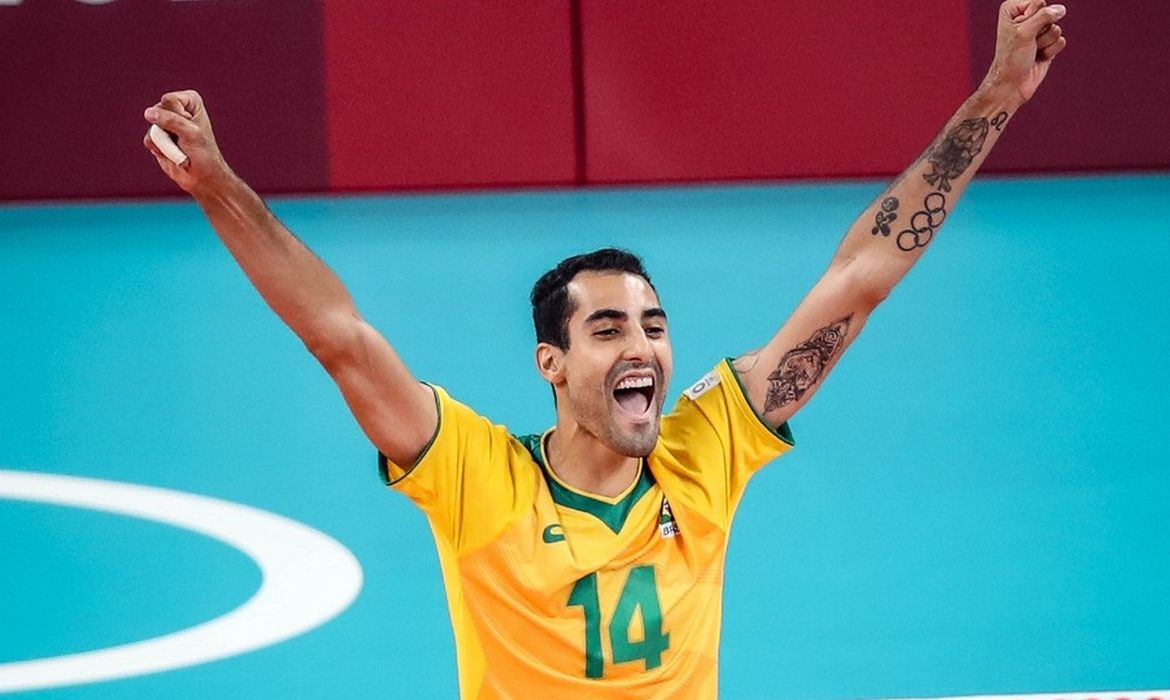 Douglas Souza - seleção brasileira masculina de vôlei- ponteiro
