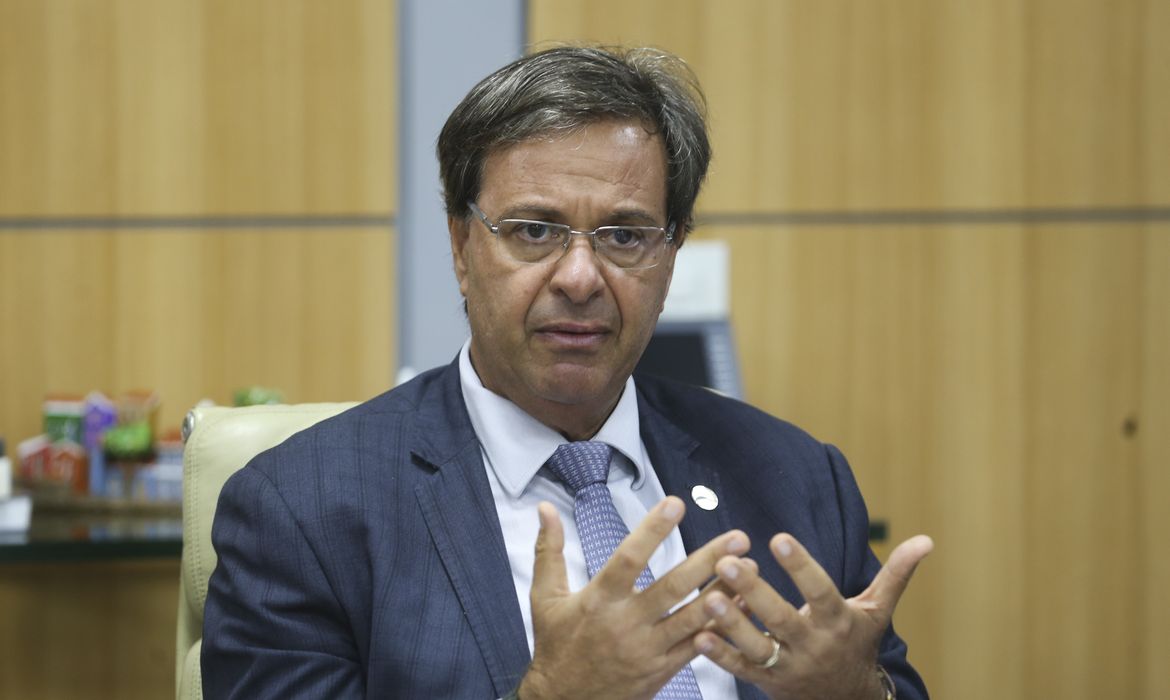 O ministro do Turismo, Gilson Machado, faz balanço das atividades da pasta em 2021