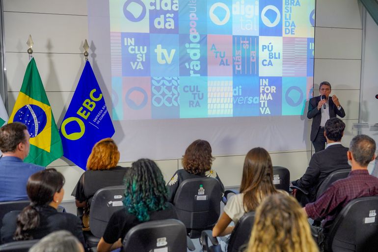 Lançamento da nova marca da EBC | Agência Brasil