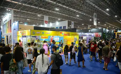 Rio de Janeiro (RJ), 10/09/2023 – Público durante o último dia da 20ª Bienal do Livro do Rio de Janeiro, no Riocentro, na Barra da Tijuca, zona oeste da capital fluminense. Foto: Tomaz Silva/Agência Brasil