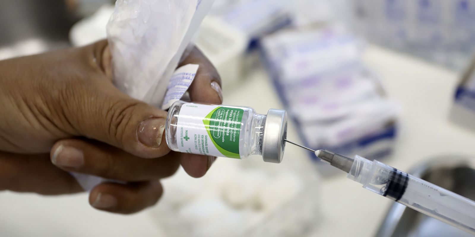 Abertura da Campanha Nacional de Vacinação contra a Gripe.