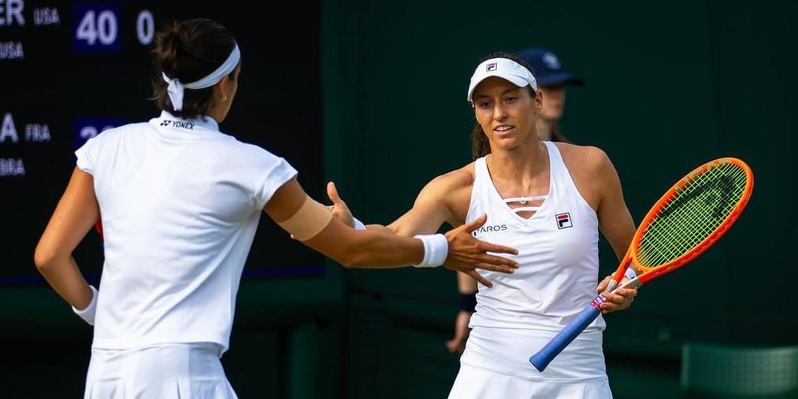 Les couples Luisa Stefani et Marcelo Melo disent au revoir à Wimbledon