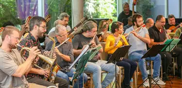 O programa apresenta as Oficinas de Choro de Porto Alegre e Caxias do Sul