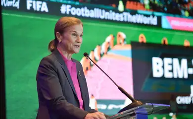 Jill Ellis - diretora da Fifa - encontro RJ outubro 2025
