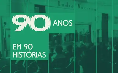 Brasília (DF), 03/07/2026 - 90 anos em 90 histórias. Arte/Agência Brasil