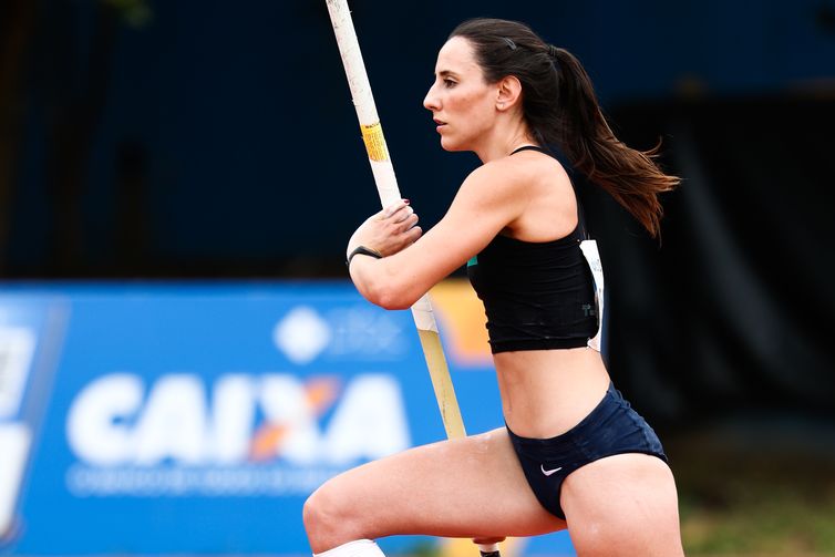 Juliana Campos é ouro no salto com vara, no Troféu Brasil, em 11/12/2020